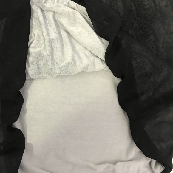 Cabi Style 155 Illusion Black Bubble Tank Top Bejewled size large - Picture 13 of 15